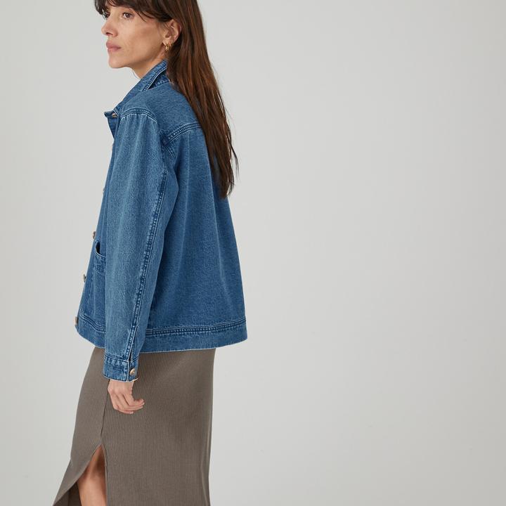 Produktbild La Redoute Collections Jeansjacke mit Knöpfen Signature (S, M)