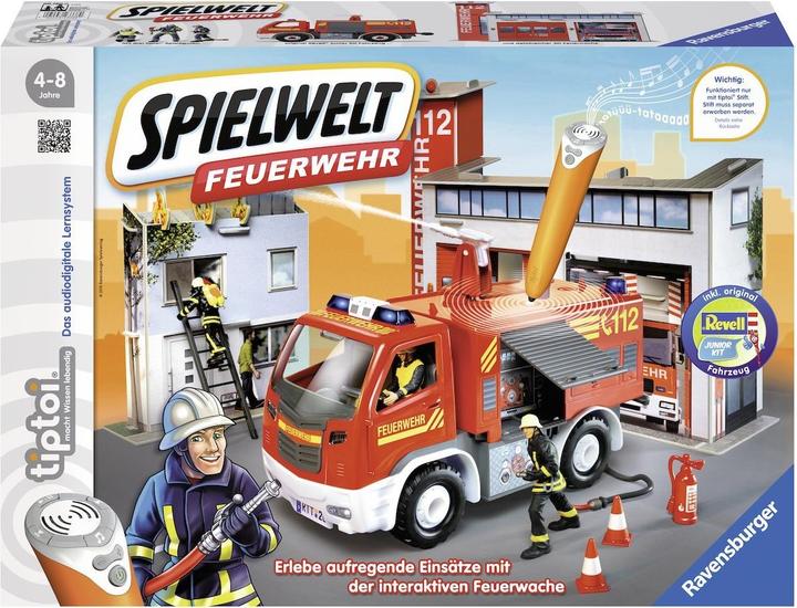 tiptoi L'univers du jeu des pompiers