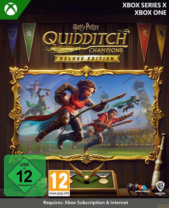 Produktbild WB Harry Potter: Quidditch Champions Deluxe Edition (Xbox Series X, Xbox One S, DE)
