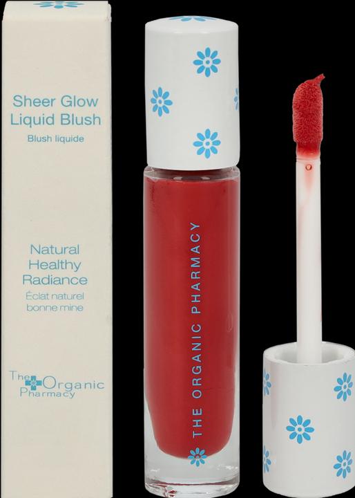 Actual product image The Organic Pharmacy Sheer Glow Liquid Blush 5 ml Red (Red)