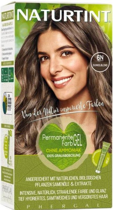 Produktbild Naturtint Permanentes Haarfarbegel 6N Dunkelblond ohne Ammoniak (6N Dunkelblond ohne Ammoniak)