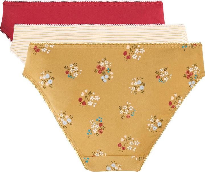Image du produit La Redoute Collections Lot de 3 slips (42, Une unité par pack)