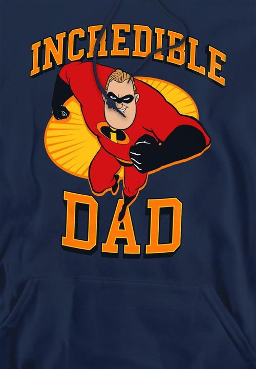 Image du produit - Sweat à capuche INCREDIBLE DAD - Homme (XL)
