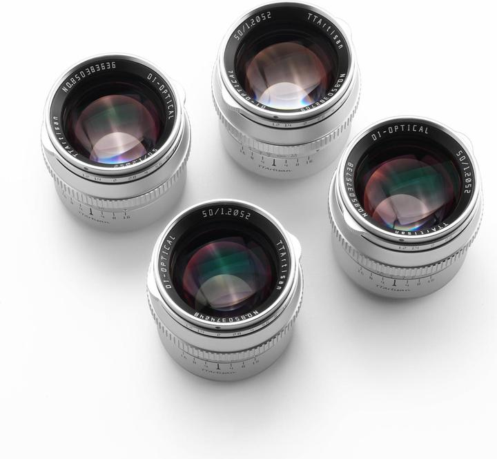 Produktbild TTArtisan Festbrennweite APS-C 50 mm f1.2 – MFT (Micro Four Thirds, APS-C / DX)