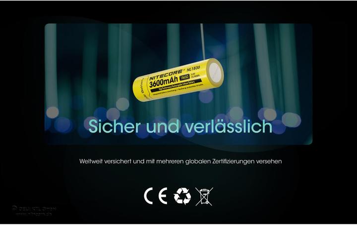 Immagine prodotto Nitecore Presa Per Batteria Agli Ioni Di Litio Da 3,6v