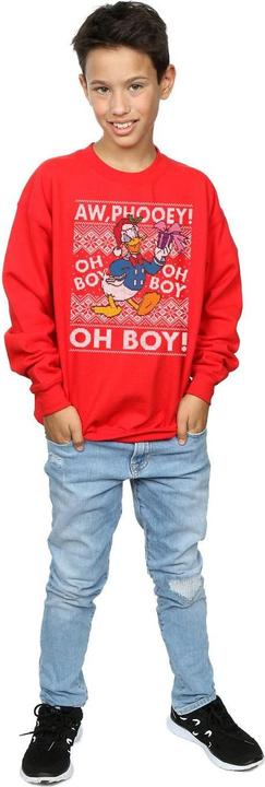 Immagine prodotto Disney Donald Duck Christmas Fair Isle Felpa Ragazzi (128)