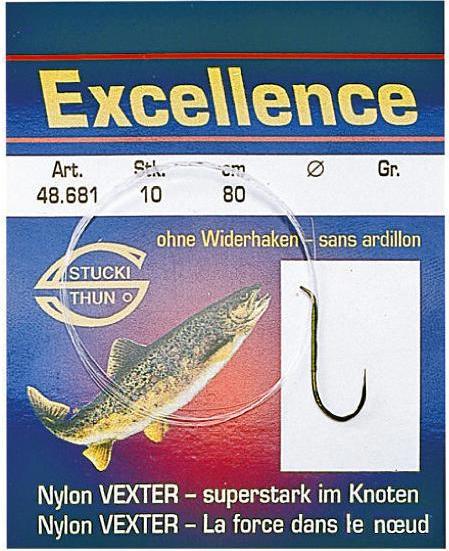 Image du produit Stucki Fishing Excellence Crochets collés sans ardillon