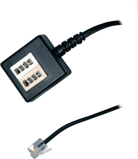 Immagine prodotto Vivanco Adattatore telefonico, accoppiatore RJ11 St.-TAE-N/F.