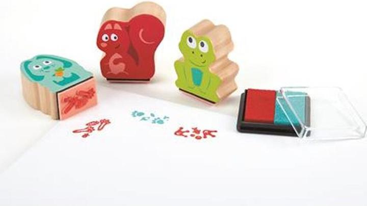 Produktbild Hape Pfoten-Stempelset VE12
