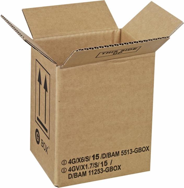 Actual product image Breuer Dangerous goods box 160x135x190mm UN packaging G-Box 4G/X6 4GV/X1.7