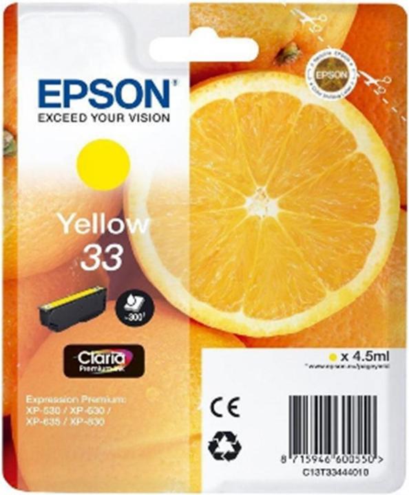Image du produit Epson 33 Claria Premium (Y)