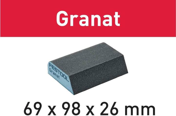 Actual product image Festool Grinding block 69x98x26 120 CO GR/6 (P120)
