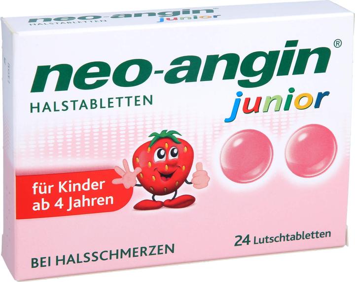 Neo Angin pastiglie per la gola neo-angin junior, 24 compresse