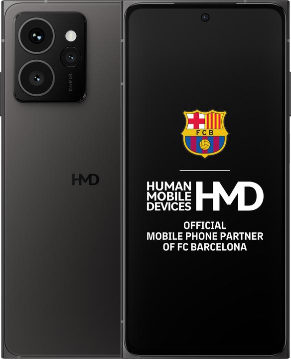 Actual product image Nokia HMD Skyline Business Edition (128 GB, Twisted Black, 6.54", SIM + eSIM, 108 Mpx, 5G)