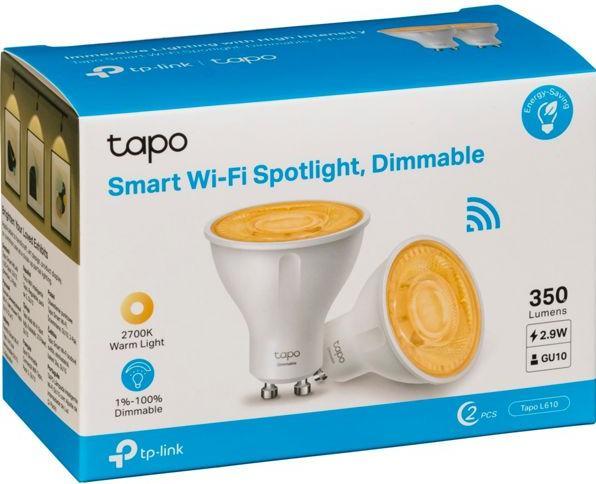 Immagine prodotto TP-Link Tapo L610 (confezione da 2) (GU10, 2.90 W, 350 lm, 2 x, D)