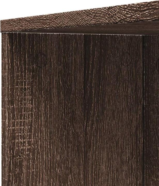 Immagine prodotto VidaXL Armadietto da bagno Armadietto alto Armadietto intermedio Rotelle strette Aspetto rovere marrone (22 x 41 x 135 cm)