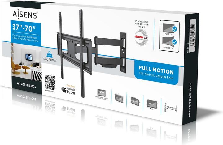 Image du produit Aisens WT70TSLE-025 (Mur, 70", 50 kg)