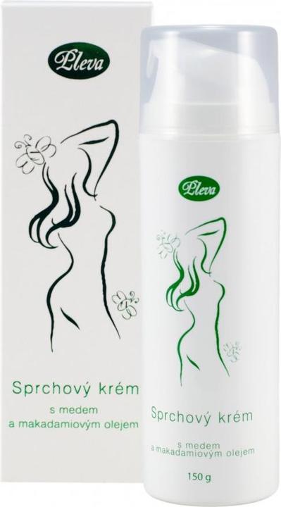 Pleva Duschcreme mit Honig und Macadamiaöl