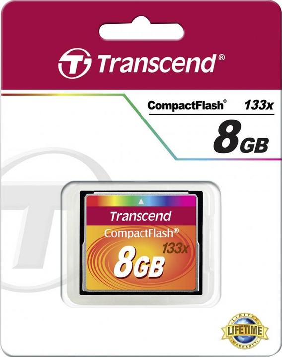 Produktbild Transcend Ultra Speed (8 GB, CF, U1, UHS-III)