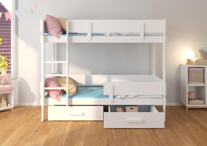 Image du produit ADRK Furniture Lit superposé avec matelas ETIONA 180x80 (180 x 80 cm)