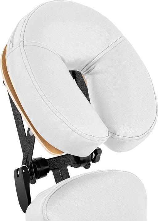 Produktbild Physa Massagestuhl Tattoostuhl Kosmetikstuhl klappbar Weiss Massageliege Massagebank