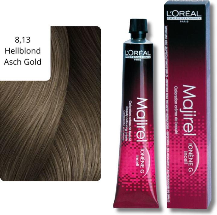 Produktbild L'Oréal Professionnel Majirel (8,13 Hellblond Asch Gold)