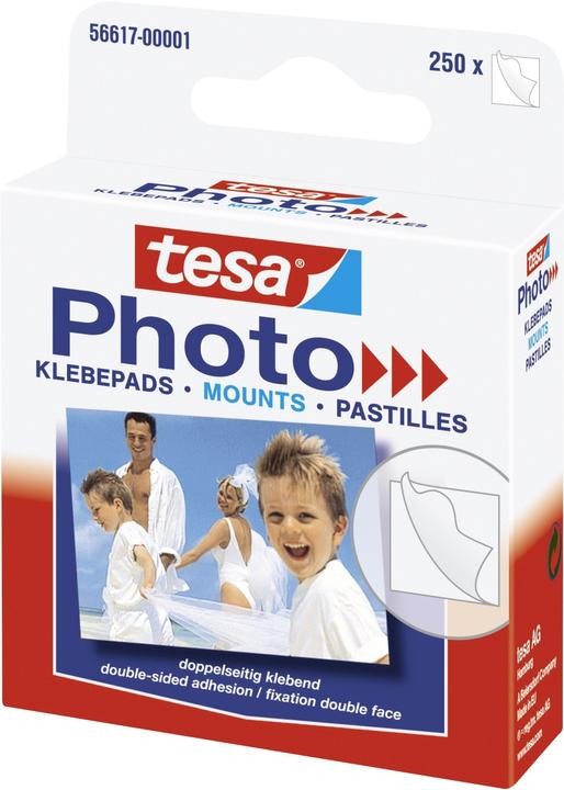 Actual product image tesa Photo adhesive pads, self-adhesive, 250 photo corners