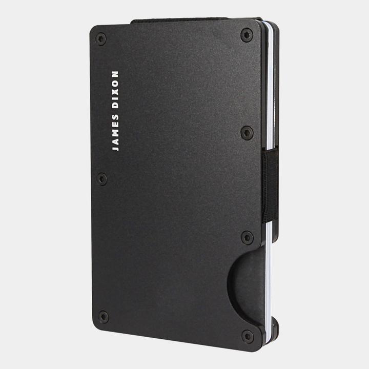 James Dixon Aluminium - Black - Money Clip