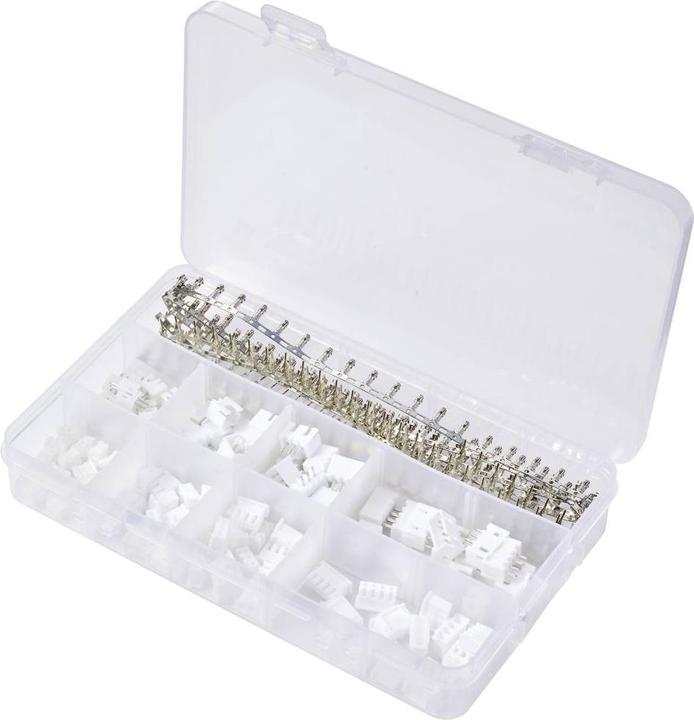Actual product image Tru Components TC-12249904 Connector set 0.05 mm² 0.34 mm² White 320 pcs.