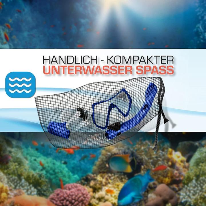 Immagine prodotto Tropisport Kids-Premium Snorkel Set completo - con boccaglio e occhiali da sub (Incl. senza rottura