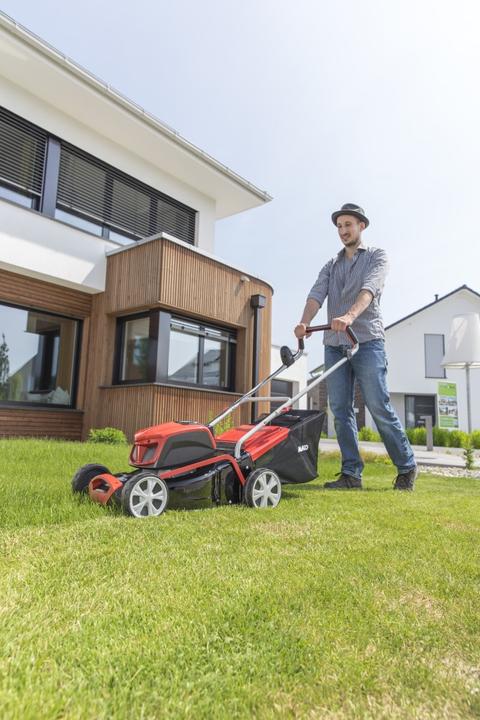 Immagine prodotto AL-KO Tagliaerba a batteria 42.9 Li 36 V (batteria agli ioni di litio 40 V / 4 Ah, larghezza di taglio 42 (Batteria ricaricabile)