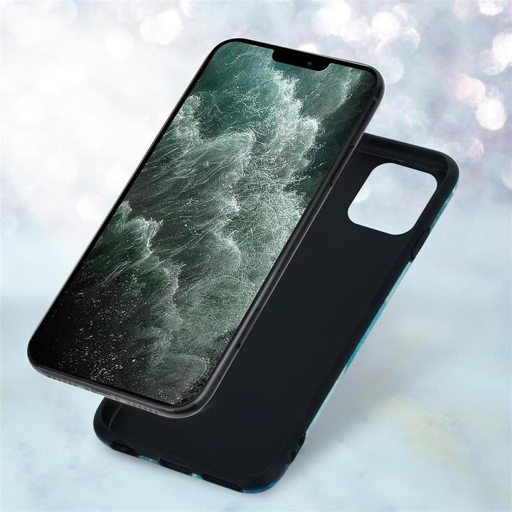 Actual product image Cadorabo IMD TPU Colorful Marble Cover (Apple iPhone 12 Pro Max)