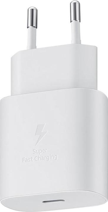 Actual product image Samsung EP-T1510XWE Adapter Power supply PD2.0 Type-C 15W with USB-C cable - white Bulk (15 W)