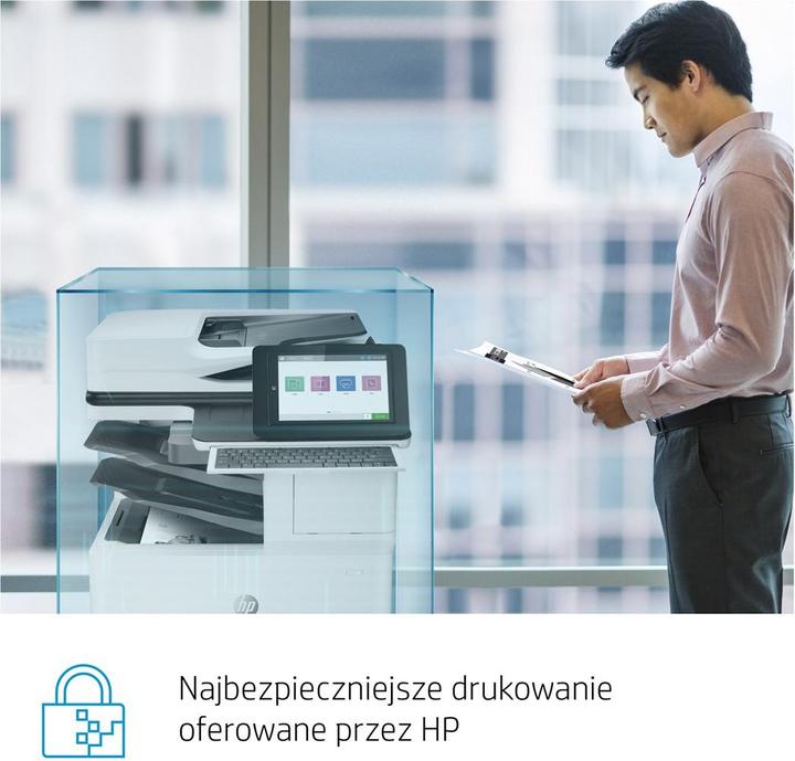Actual product image HP M611dn Laserjet Enterprise (Laser, Black and white)