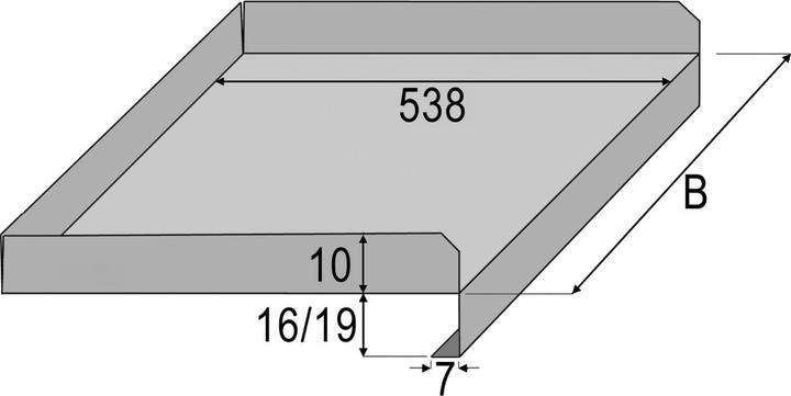 Produktbild OK-Line Wasser- und Schmutzschutz - Einlegeboden (20 Stk.)