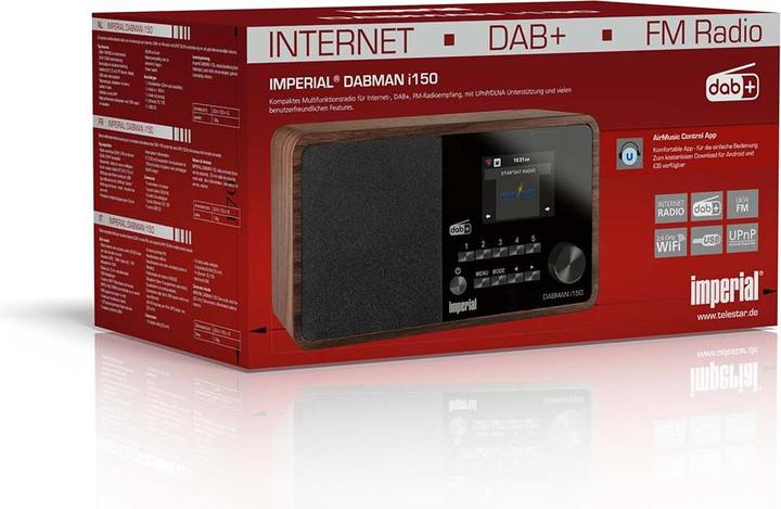 Actual product image Imperial Dabman i150 (Web radio, DAB+, VHF, FM, Wi-Fi)
