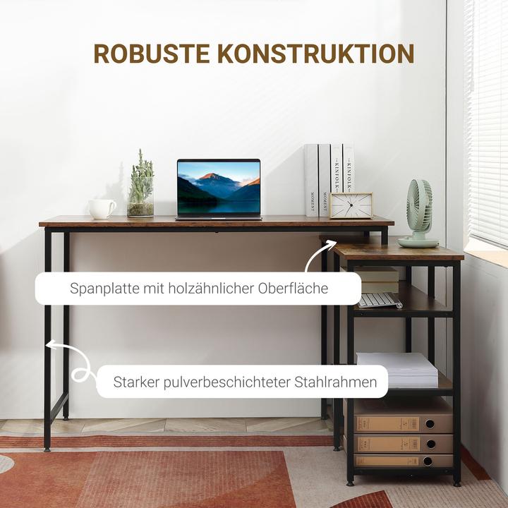 Actual product image Homcom Desk (135 x 90 x 79 cm)