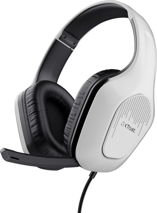 Produktbild Trust GXT415W ZIROX HEADSET – WHITE (Kabelgebunden)