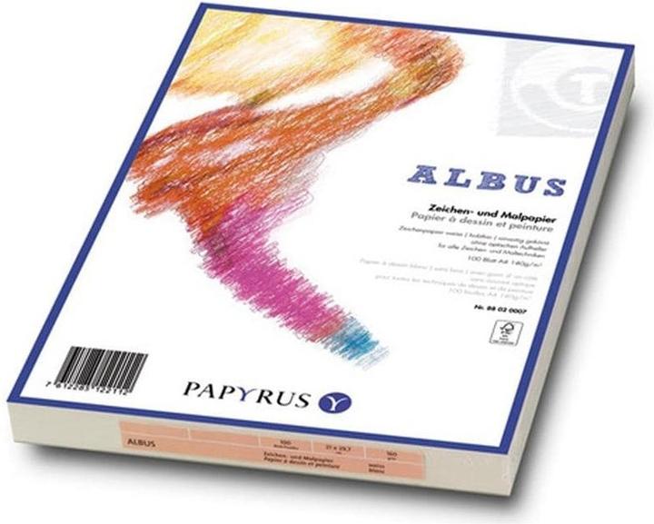 Image du produit Papyrus ALBUS - Papiers à dessin et à colorier (A3, Quadrillé)