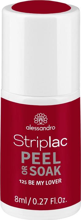 Produktbild Alessandro Striplac Peel or Soak Be my Lover 8 ml (125 Be my lover, Abziehbarer Nagellack)