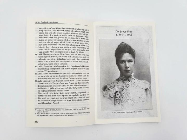 Actual product image Das Tagebuch der Lieblingstochter von Kaiserin Elisabeth 18781899 (German, Marie Valérie of Austria, 2005)