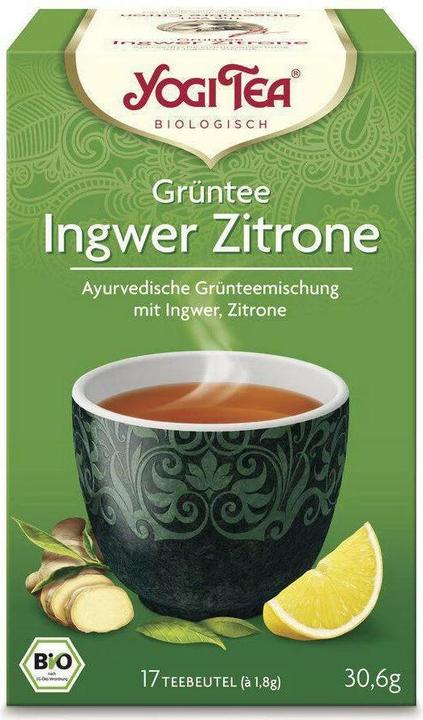 Yogi Tea Tè verde zenzero limone (30.60 g)