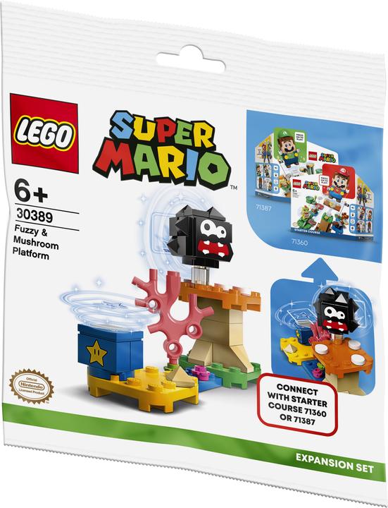 Immagine prodotto LEGO Piattaforma Fuzzy e Funghi - Set di espansione (30389, LEGO Super Mario)