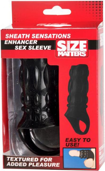 Actual product image Bijoux Indiscrets Enhancer Sex Sleeve