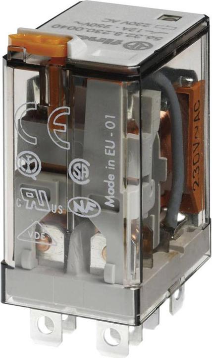Image du produit Finder Mini-relais 2RT 12A bobine 230Vca