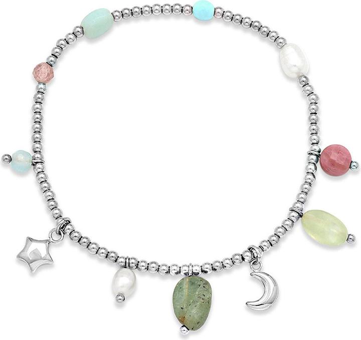 Produktbild Leyda Armband Charms Edelstahl (Stein, Edelstahl)