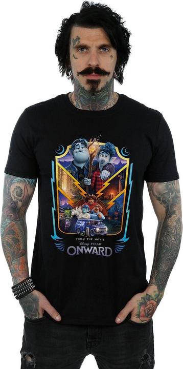 Immagine prodotto Disney Onward Group Crest Maglietta Uomo (S)
