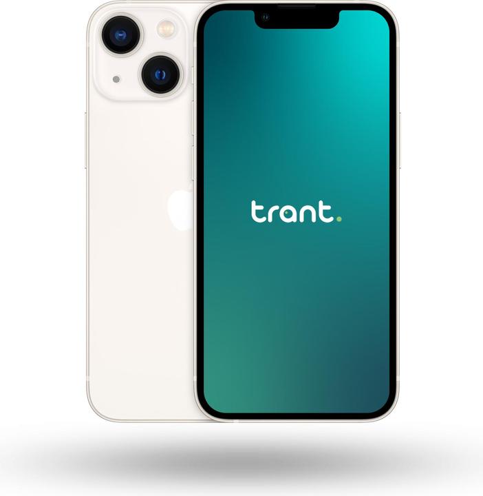 Trant.ch iPhone 13 mini (128 GB, Polarstern, 5.40", SIM + eSIM, B / Sehr gut)