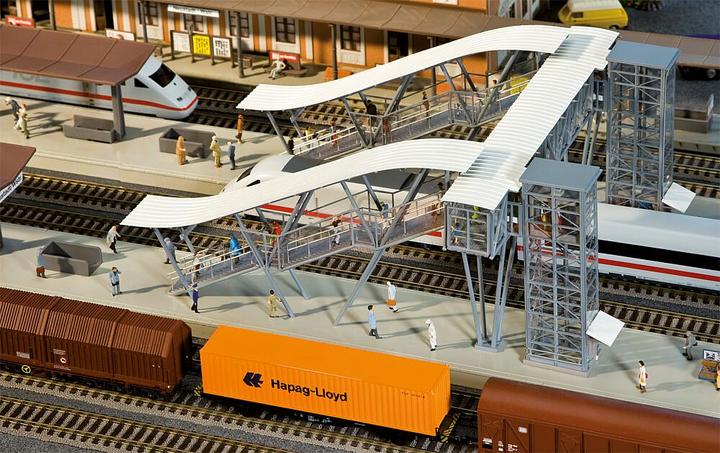 Produktbild Faller Bahnsteigbrücke "Neustadt a.d.Weinstrasse"