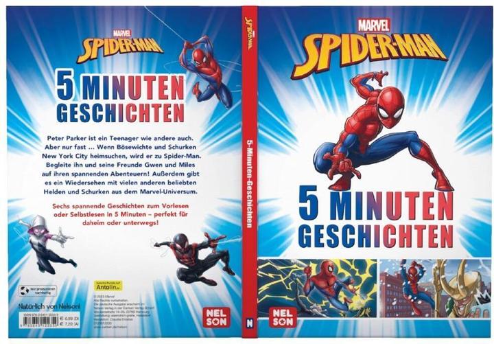 Produktbild Spider-Man: 5-Minuten-Geschichten (Deutsch, 2023)